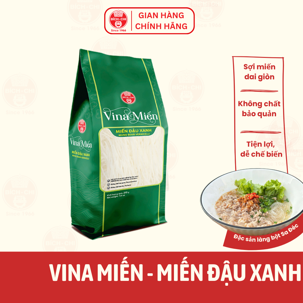 Vina Miến - Miến Đậu Xanh Gói 210g
