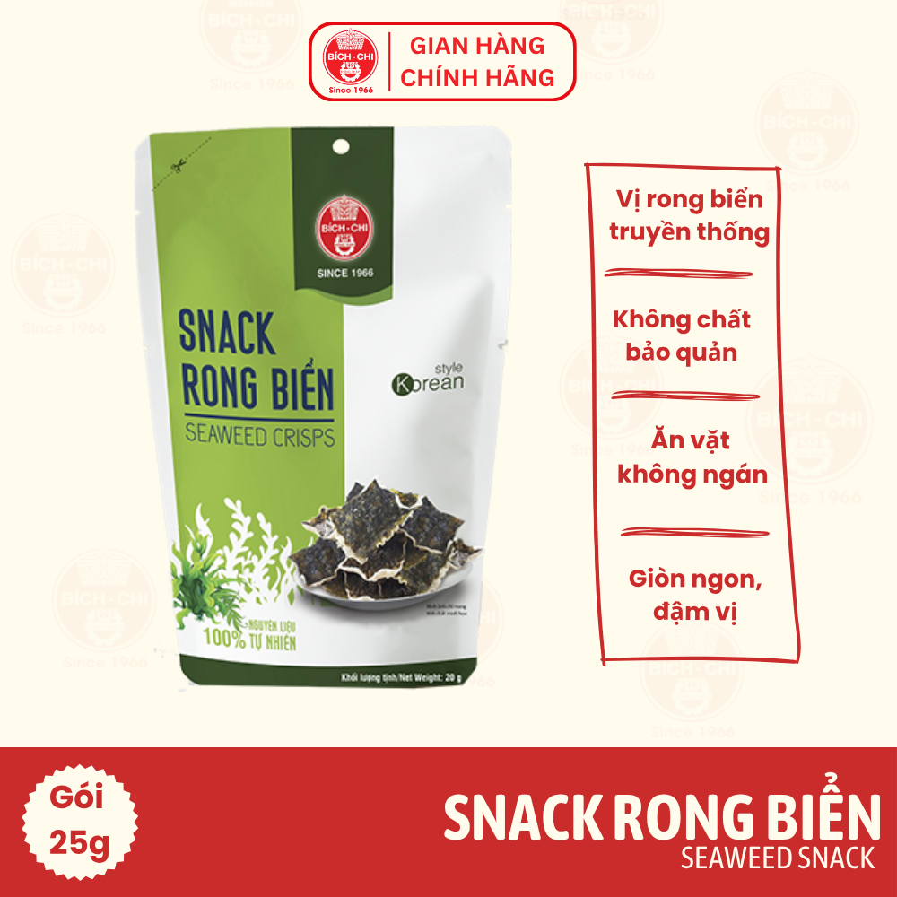 Snack Rong Biến - Vị Truyền Thống Gói 25g