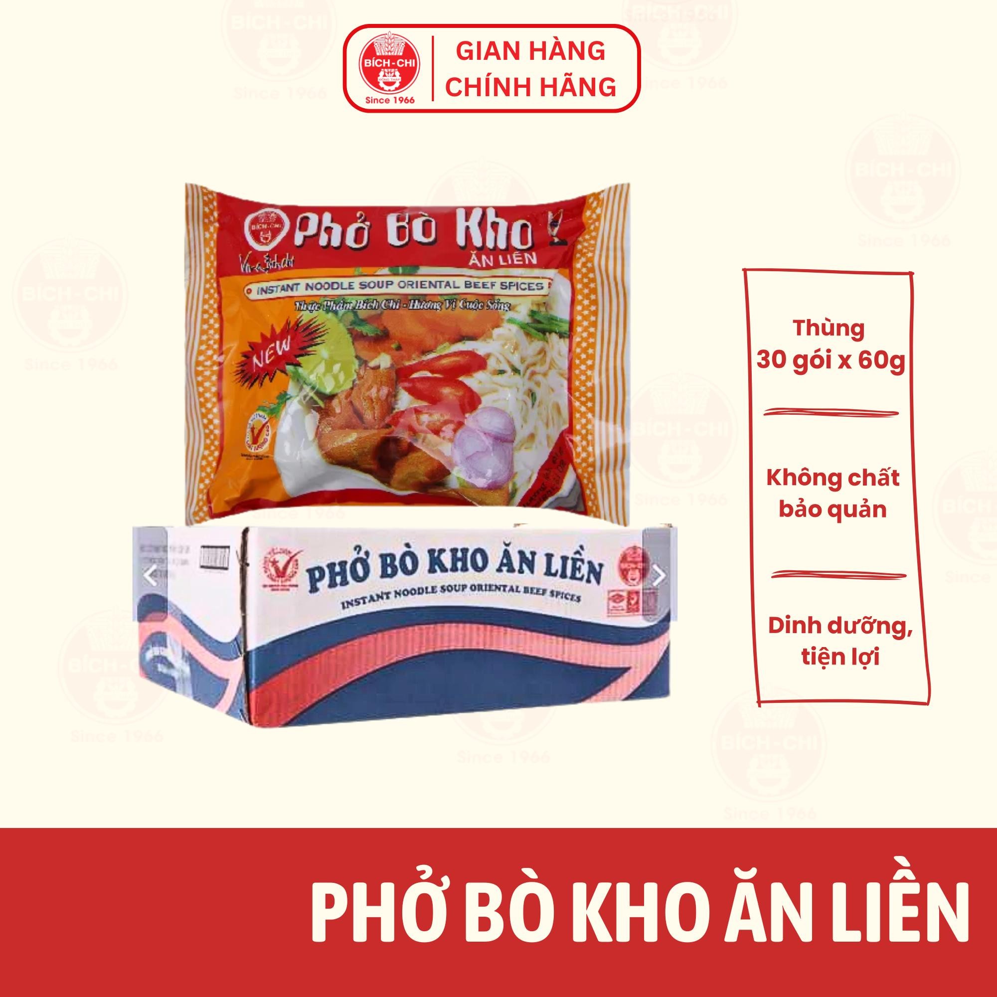 Phở Bò Kho Ăn Liền Gói 60