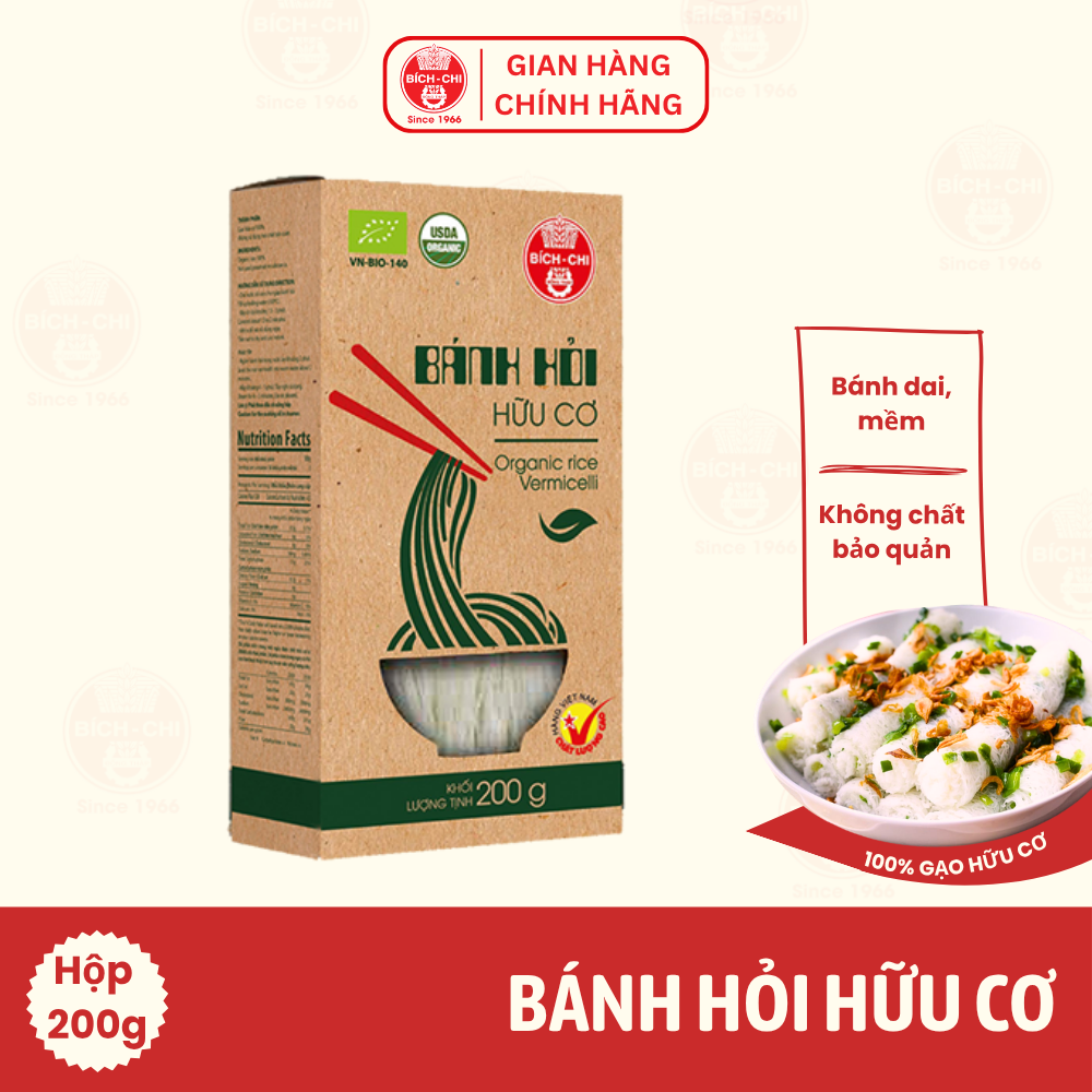 Bánh Hỏi Hữu Cơ Hộp 200g
