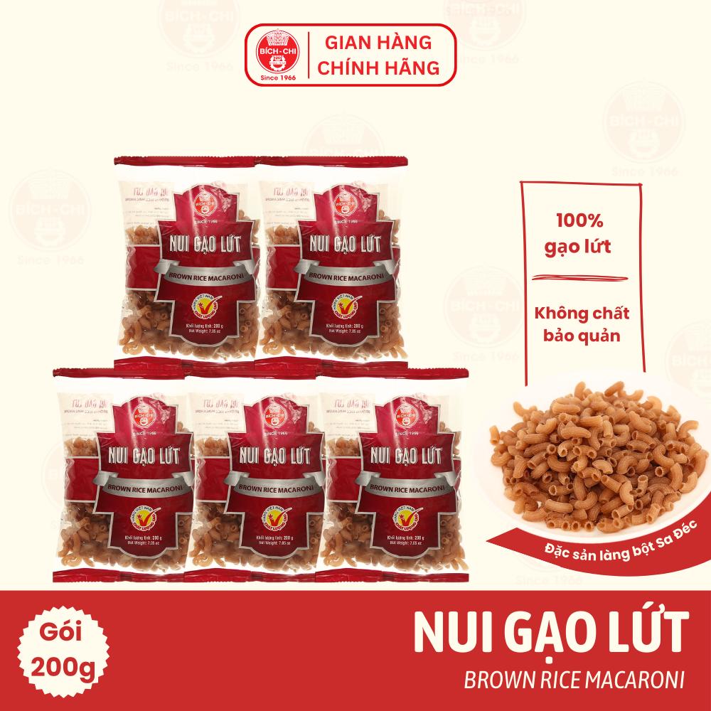 Nui Gạo Lứt Gói 200g