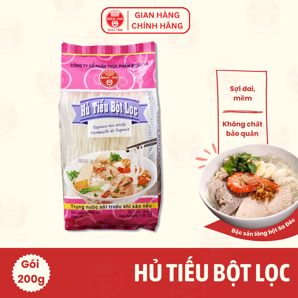 Hủ Tiếu Bột Lọc Gói 200g