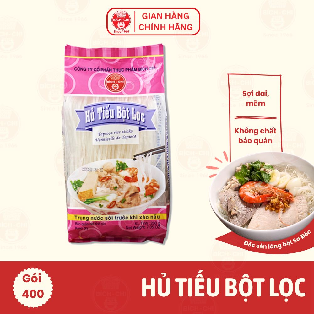 Hủ Tiếu Bột Lọc Gói 400g