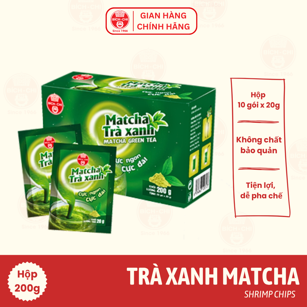 Trà Xanh Matcha Hộp 200g
