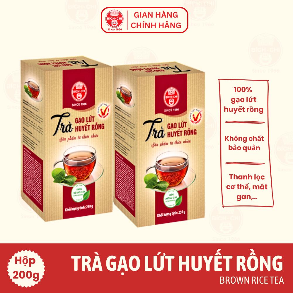 Trà Gạo Lứt Huyết Rồng Hộp 250g