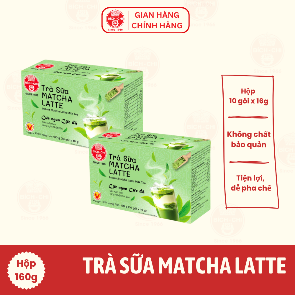 Trà Sữa Matcha Latte Hộp 200g